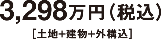 価格3298万円（税込）